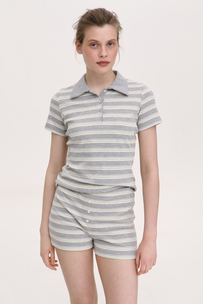 ФУТБОЛКА-ПОЛО У СМУЖКУ  1279 зображення 1